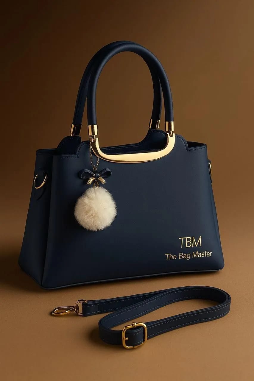 Stylish Women's Rexine Hand Bag - 1 Pc