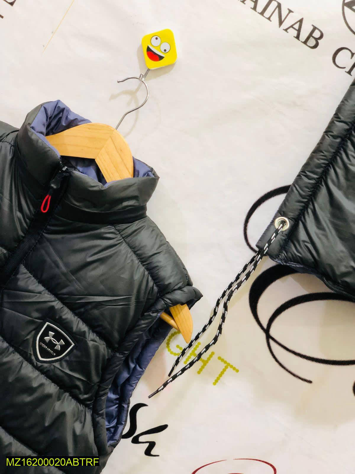 Men Sleeveless Parachute Jacket